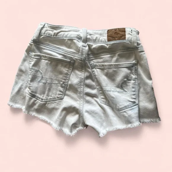 American Eagle Outfitters Light Denim Jean Shorts - Picture 2 of 4